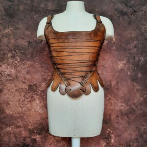 Corps XVIIIème en cuir marron