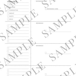 Fabric Sample Template